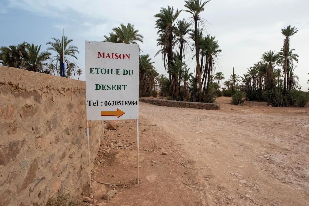 Maison Etoile Du Desert Aït Boukha Exterior foto